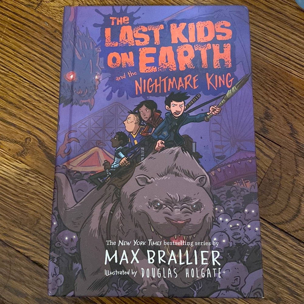 The Last Kids on Earth and the Nightmare King book by Max Brallier - Brand new!